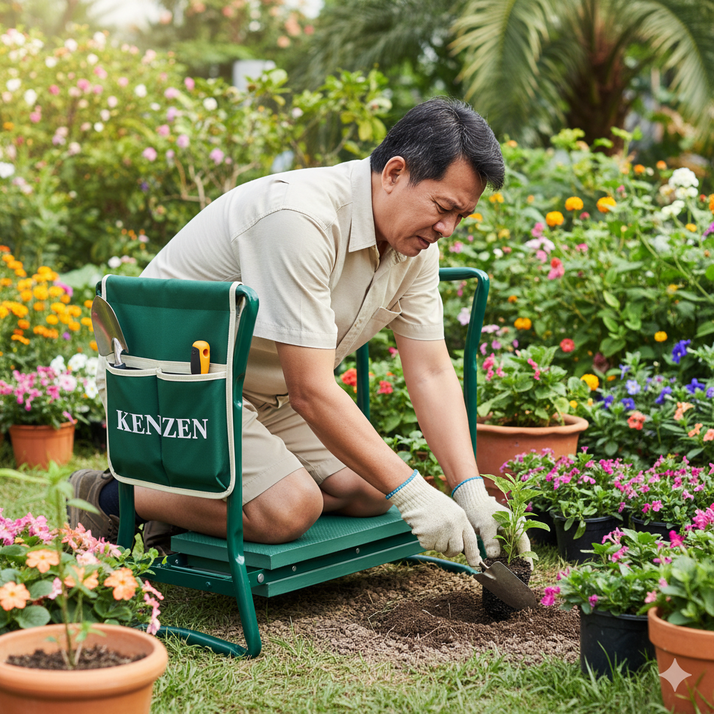 Kenzen ที่รองเข่า เก้าอี้ 2 in 1